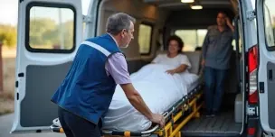 Comfortable transportation of cancer patients